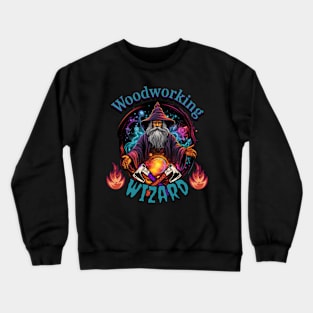 Woodworking Wizard Crewneck Sweatshirt